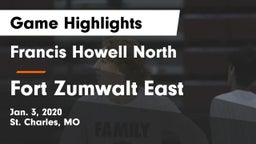 Francis Howell North  vs Fort Zumwalt East  Game Highlights - Jan. 3, 2020