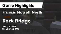 Francis Howell North  vs Rock Bridge  Game Highlights - Jan. 28, 2020
