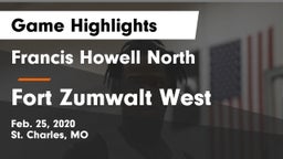 Francis Howell North  vs Fort Zumwalt West  Game Highlights - Feb. 25, 2020