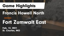 Francis Howell North  vs Fort Zumwalt East  Game Highlights - Feb. 12, 2021