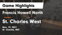 Francis Howell North  vs St. Charles West  Game Highlights - Nov. 19, 2021