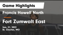 Francis Howell North  vs Fort Zumwalt East  Game Highlights - Jan. 21, 2022