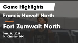 Francis Howell North  vs Fort Zumwalt North  Game Highlights - Jan. 28, 2022