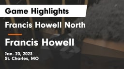 Francis Howell North  vs Francis Howell  Game Highlights - Jan. 20, 2023