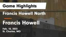 Francis Howell North  vs Francis Howell  Game Highlights - Feb. 10, 2023