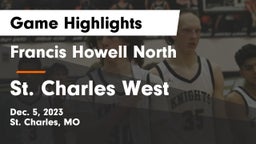 Francis Howell North  vs St. Charles West  Game Highlights - Dec. 5, 2023