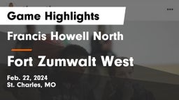 Francis Howell North  vs Fort Zumwalt West  Game Highlights - Feb. 22, 2024