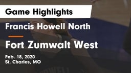 Francis Howell North  vs Fort Zumwalt West  Game Highlights - Feb. 18, 2020