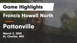 Francis Howell North  vs Pattonville  Game Highlights - March 3, 2020