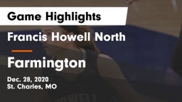Francis Howell North  vs Farmington  Game Highlights - Dec. 28, 2020