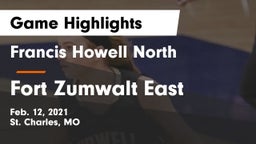 Francis Howell North  vs Fort Zumwalt East  Game Highlights - Feb. 12, 2021