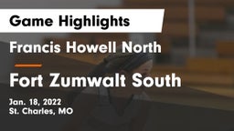 Francis Howell North  vs Fort Zumwalt South  Game Highlights - Jan. 18, 2022