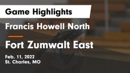 Francis Howell North  vs Fort Zumwalt East  Game Highlights - Feb. 11, 2022