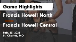 Francis Howell North  vs Francis Howell Central  Game Highlights - Feb. 23, 2023