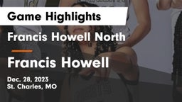 Francis Howell North  vs Francis Howell  Game Highlights - Dec. 28, 2023