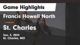 Francis Howell North  vs St. Charles  Game Highlights - Jan. 3, 2024