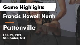 Francis Howell North  vs Pattonville  Game Highlights - Feb. 28, 2024