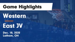 Western  vs East JV Game Highlights - Dec. 18, 2020