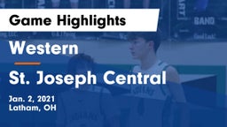 Western  vs St. Joseph Central Game Highlights - Jan. 2, 2021