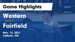 Western  vs Fairfield  Game Highlights - Nov. 12, 2021