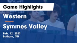 Western  vs Symmes Valley  Game Highlights - Feb. 12, 2022