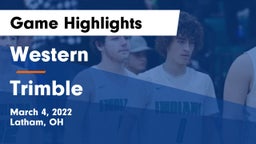 Western  vs Trimble  Game Highlights - March 4, 2022