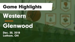 Western  vs Glenwood  Game Highlights - Dec. 20, 2018