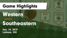 Western  vs Southeastern  Game Highlights - Jan. 14, 2019
