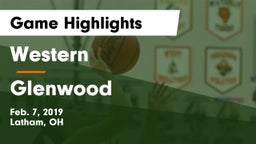 Western  vs Glenwood  Game Highlights - Feb. 7, 2019