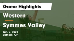 Western  vs Symmes Valley  Game Highlights - Jan. 7, 2021