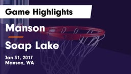 Manson  vs Soap Lake Game Highlights - Jan 31, 2017
