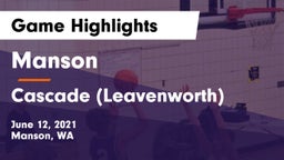 Manson  vs Cascade  (Leavenworth) Game Highlights - June 12, 2021