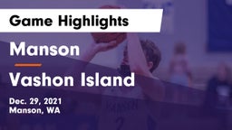 Manson  vs Vashon Island  Game Highlights - Dec. 29, 2021