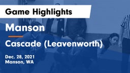 Manson  vs Cascade  (Leavenworth) Game Highlights - Dec. 28, 2021