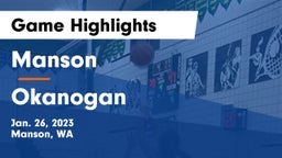 Manson  vs Okanogan Game Highlights - Jan. 26, 2023