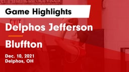 Delphos Jefferson  vs Bluffton  Game Highlights - Dec. 10, 2021
