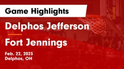 Delphos Jefferson  vs Fort Jennings  Game Highlights - Feb. 22, 2023