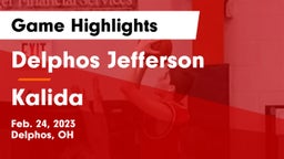 Delphos Jefferson  vs Kalida  Game Highlights - Feb. 24, 2023