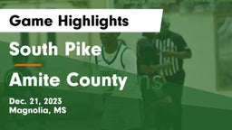 South Pike  vs Amite County  Game Highlights - Dec. 21, 2023