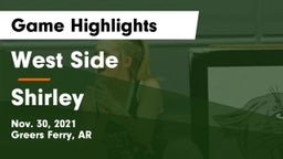West Side  vs Shirley  Game Highlights - Nov. 30, 2021