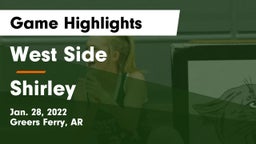 West Side  vs Shirley  Game Highlights - Jan. 28, 2022