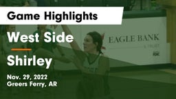 West Side  vs Shirley  Game Highlights - Nov. 29, 2022
