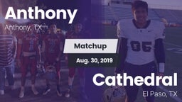Matchup: Anthony  vs. Cathedral  2019