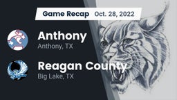 Recap: Anthony  vs. Reagan County  2022