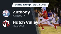Recap: Anthony  vs. Hatch Valley  2023
