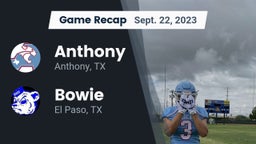 Recap: Anthony  vs. Bowie  2023