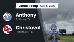 Recap: Anthony  vs. Christoval  2023