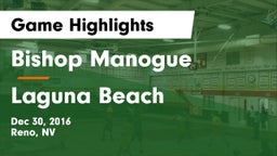 Bishop Manogue  vs Laguna Beach  Game Highlights - Dec 30, 2016