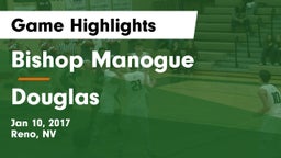 Bishop Manogue  vs Douglas  Game Highlights - Jan 10, 2017