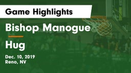 Bishop Manogue  vs Hug  Game Highlights - Dec. 10, 2019